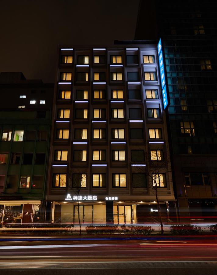 K Hotels Taipei Linsen Exteriér fotografie